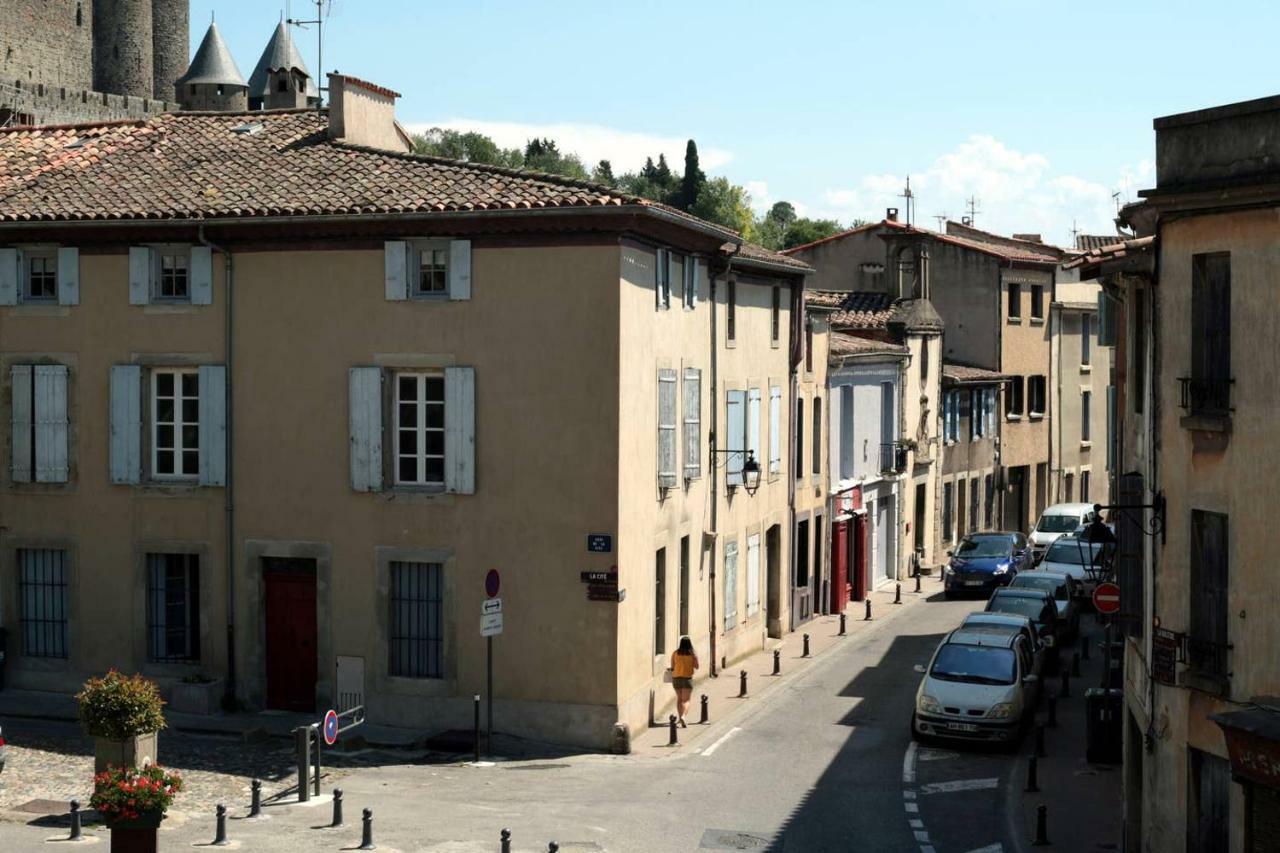 Les Gites De Laure - L'Or Vert, Appartement Avec Vue Sur Le Chateau, Parking Prive, Climatisation, Netflix, A 160 M De La Cite Medievale Carcasona Exterior foto